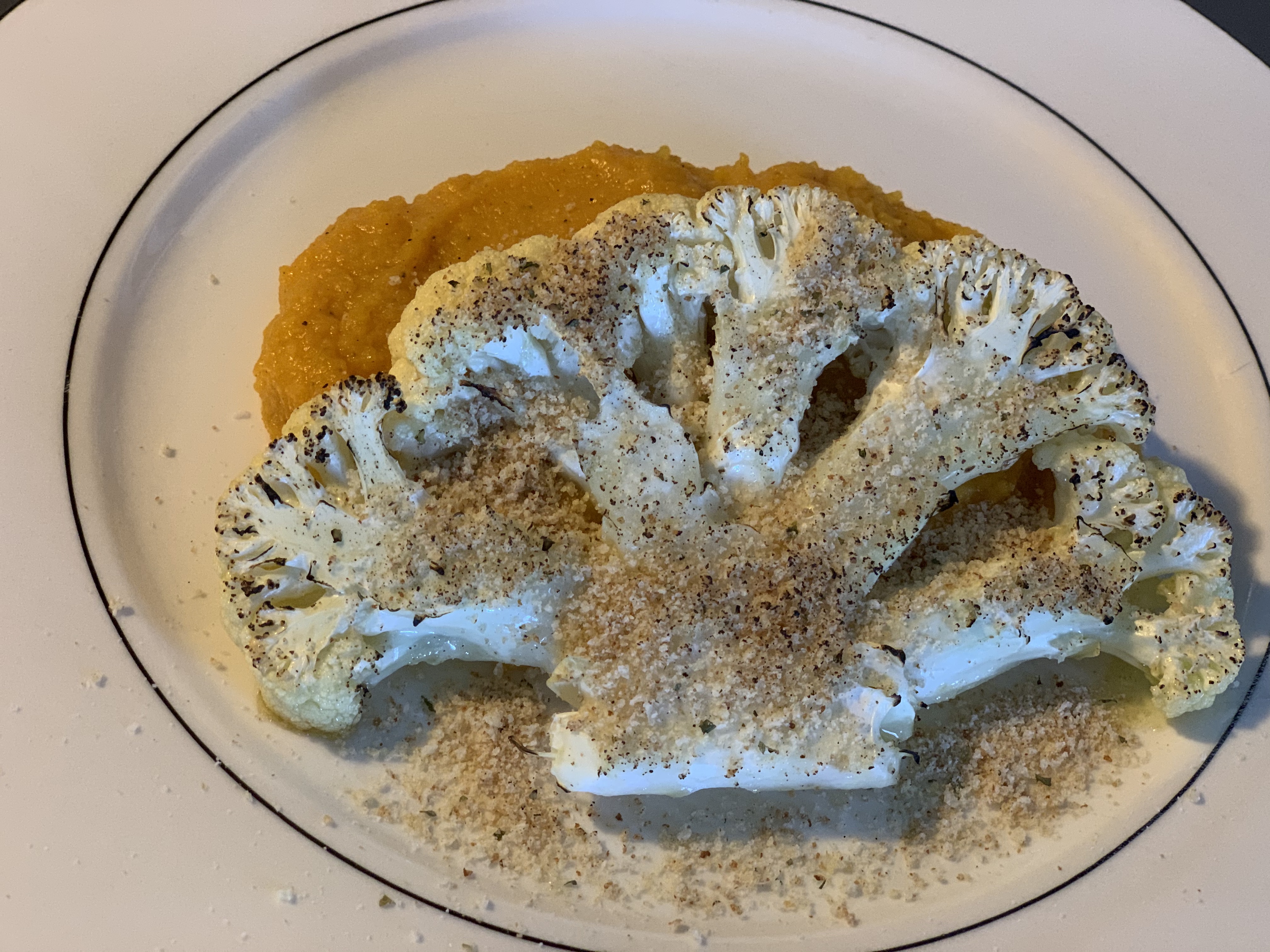 Cauliflower Steaks With Gremolata